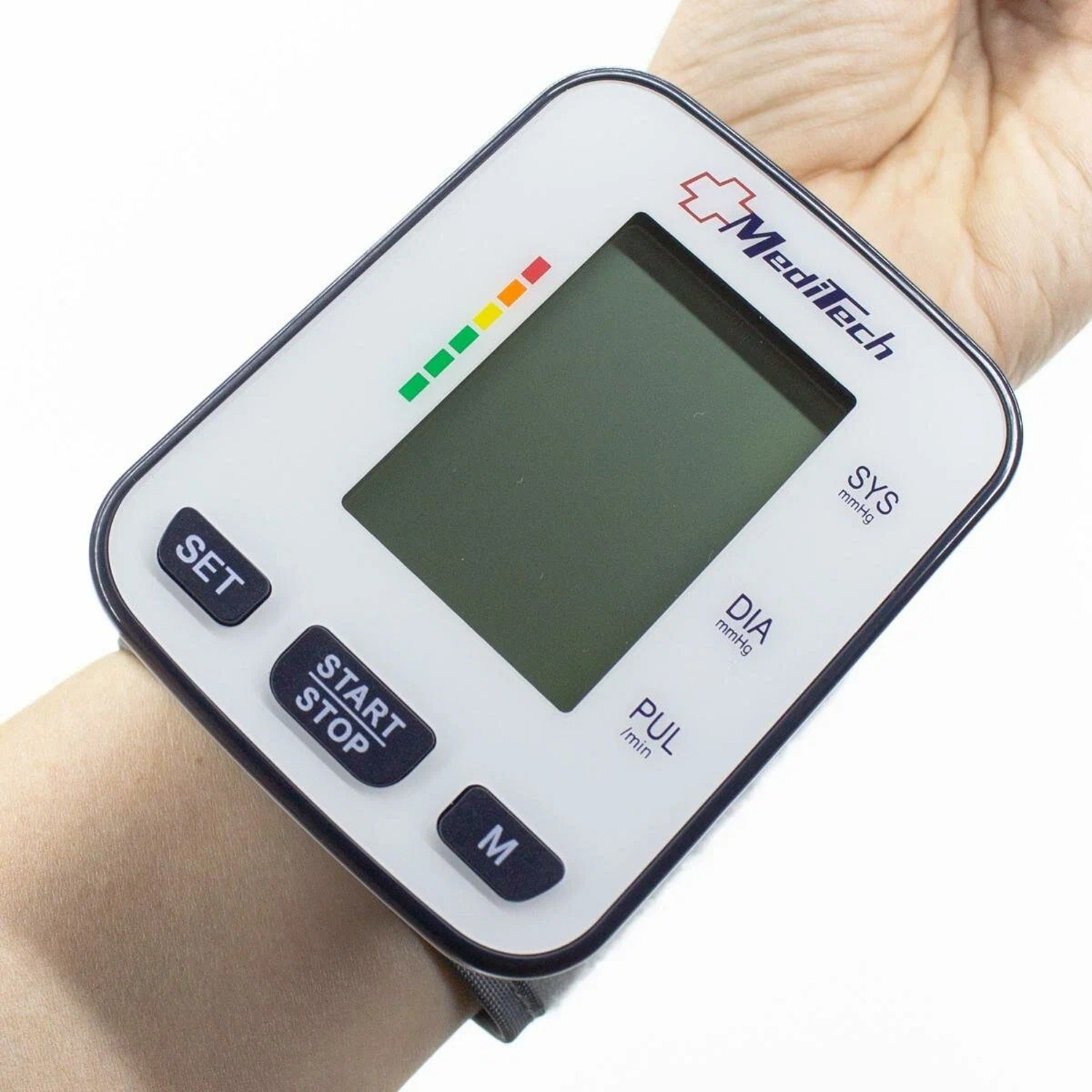 Тонометр MEDITECH МТ-60 автоматичесикй на запястье с манжетой 13,5-21,5см - 12